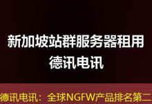德讯电讯：全球NGFW产品排名第二-海外服务器