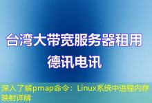 深入了解pmap命令:Linux系统中进程内存映射详解-海外服务器