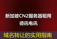 域名转让的实用指南-海外服务器