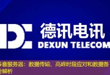 抖音服务器:数据传输、高峰时段应对和数据备份解析-海外服务器